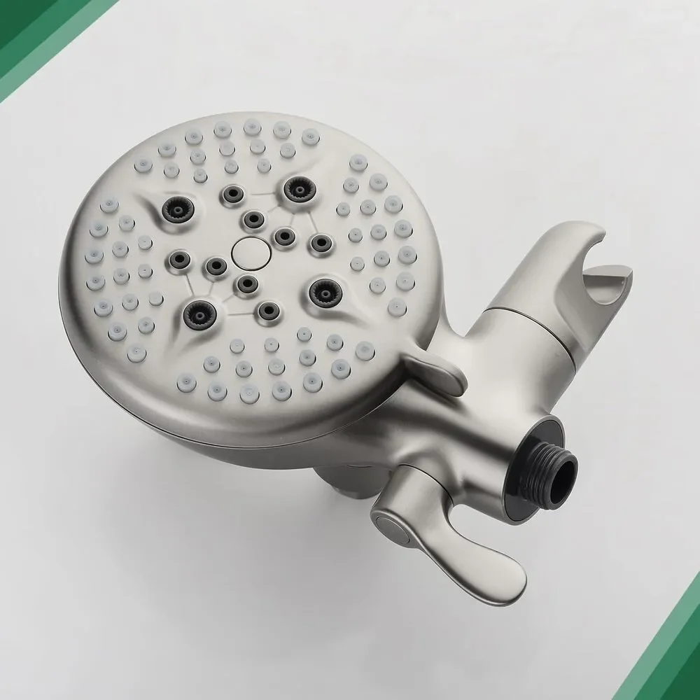 2 Handle Shower Faucet Shower System Complete 2 in 1 Shower Combo Set